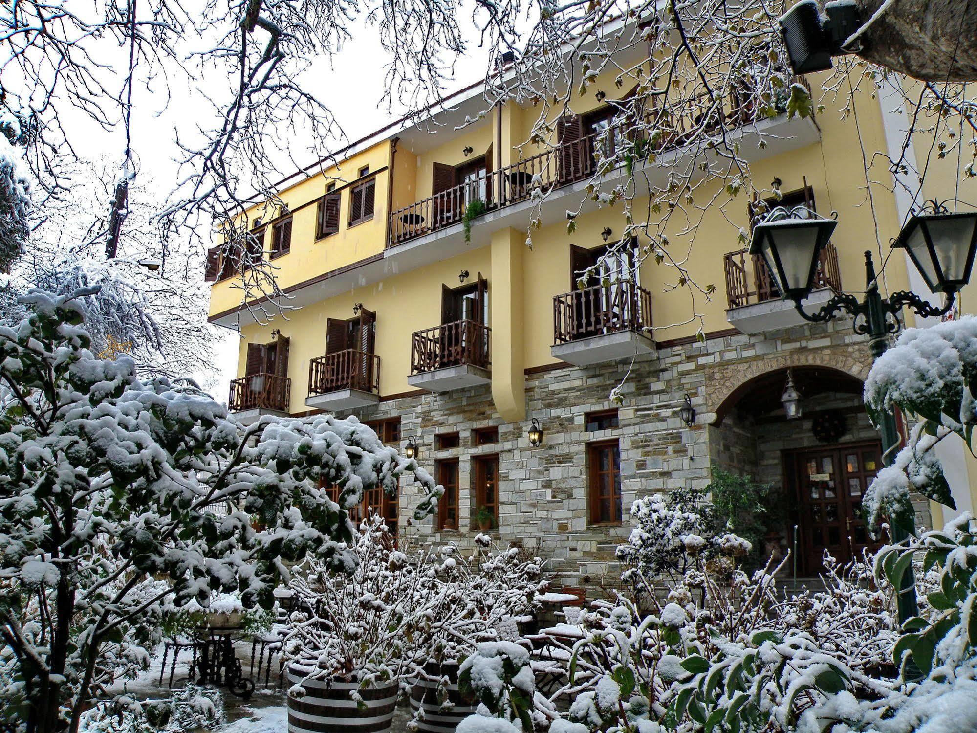 Pelias Hotel Portariá Buitenkant foto